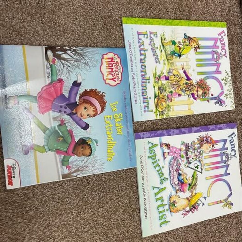 Fancy Nancy kids book bundle